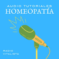 Logo Podcast de la Radio, tema: Homeopatía